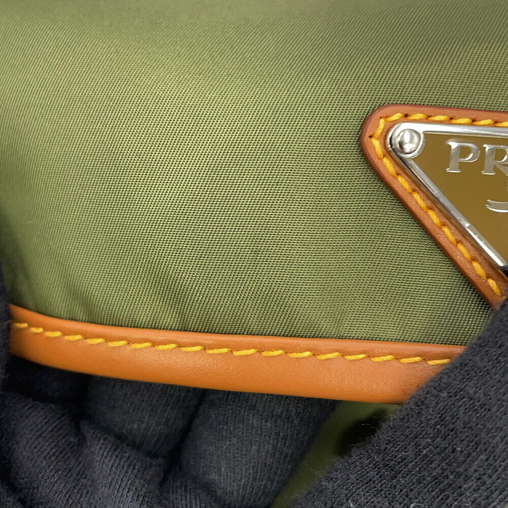 Prada Body Bum Crossbody Belt Bag Triangle Logo Leather Waist Pouch - Picture 7 of 12